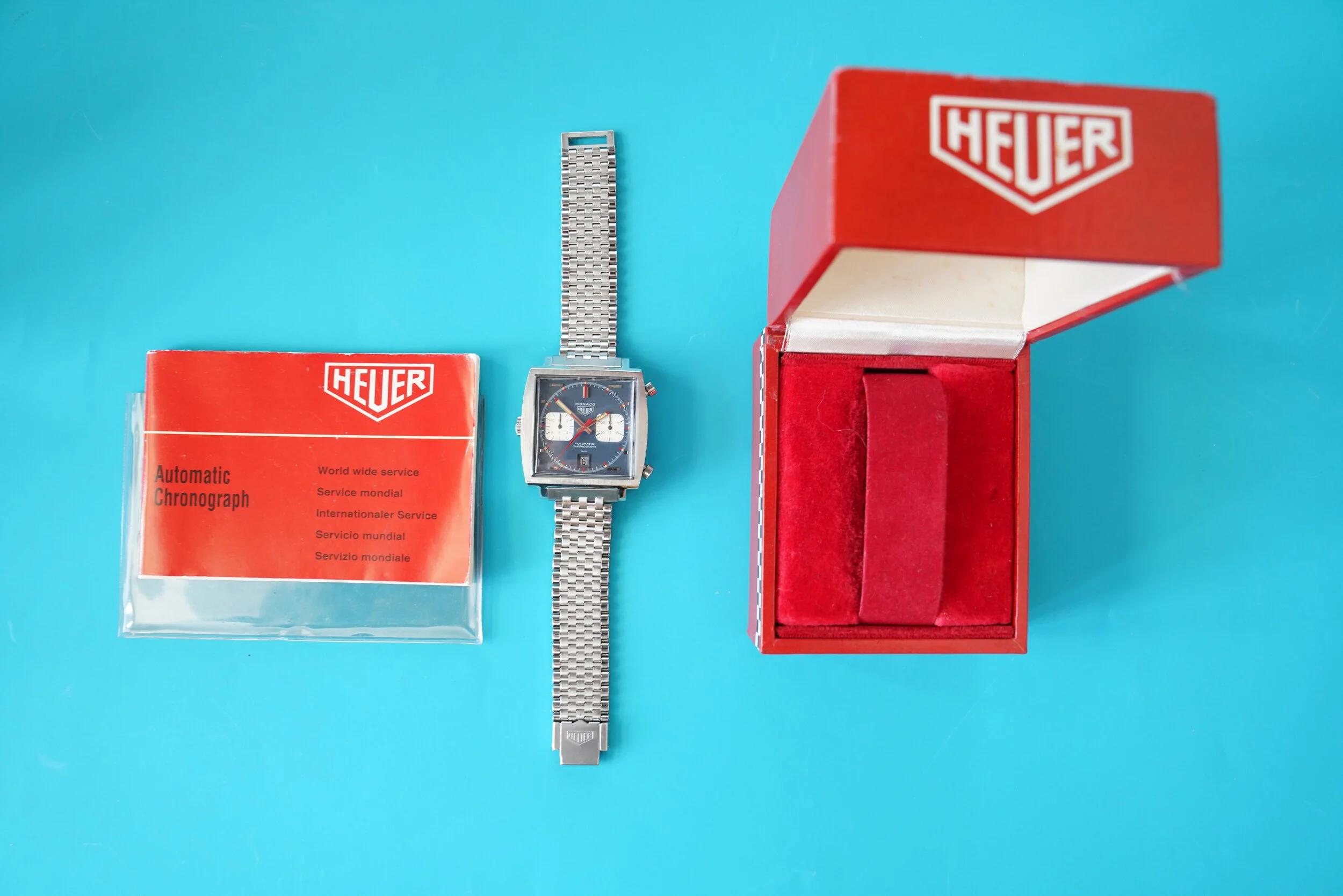 Heuer Monaco — Wind Vintage